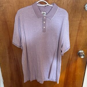 Joseph Abboud Men’s Lavender Short-Sleeve Polo